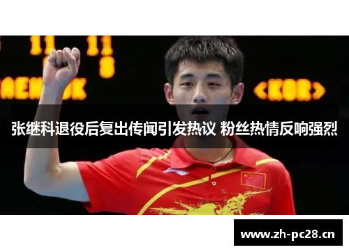 张继科退役后复出传闻引发热议 粉丝热情反响强烈 张继科退役后复出传闻引发热议 粉丝热情反响强烈